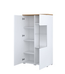 Modo - Witryna 2D Biały Mat Dąb Mauvella