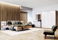 Asti AS-23-WB - Szafa 3-drzwiowa Dąb Craft Biały Połysk