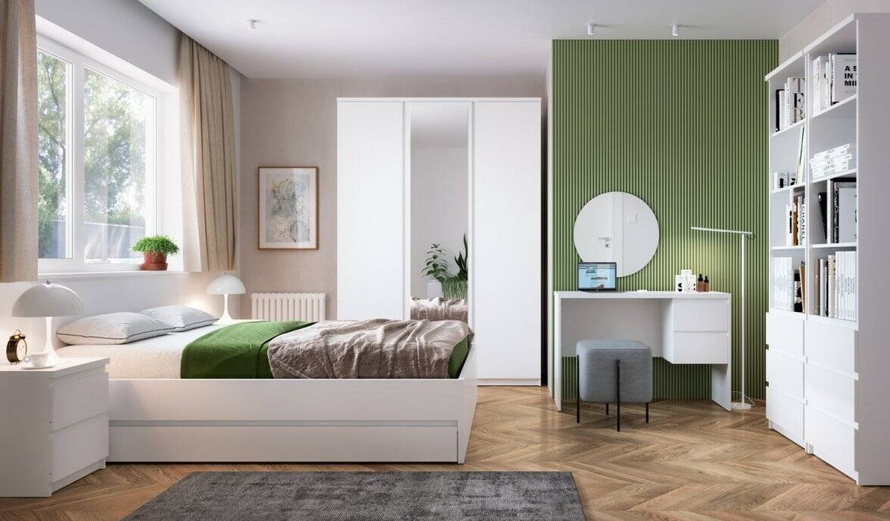 Fribo FRIK06 - Komoda 5S Biała