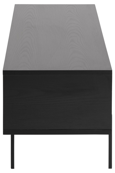 Angus czarna komoda RTV