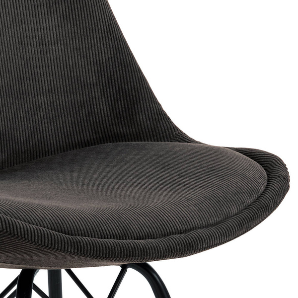 Eris Krzesło Jadalniane Szare