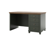 Evora Office - Biurko 4 Szuflady Zielony Dąb Lefkas