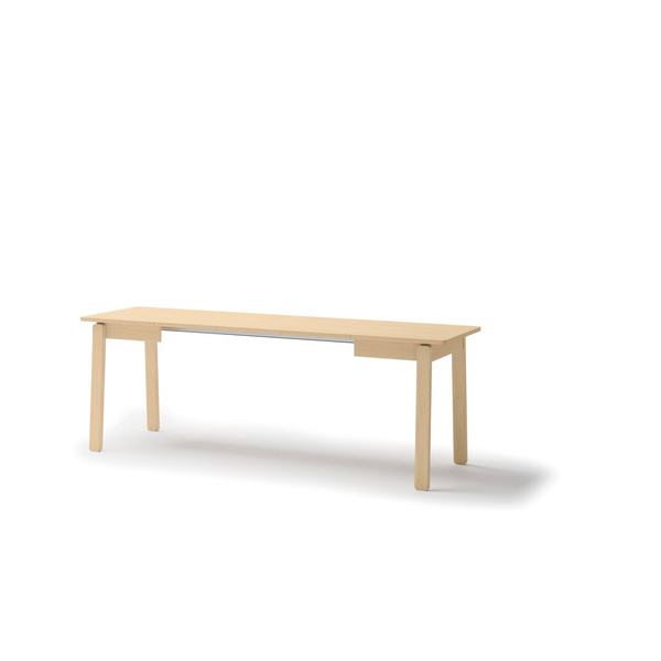 PLOT PT-02 - Stół Rozkładany 104-224 cm Dąb Jasny