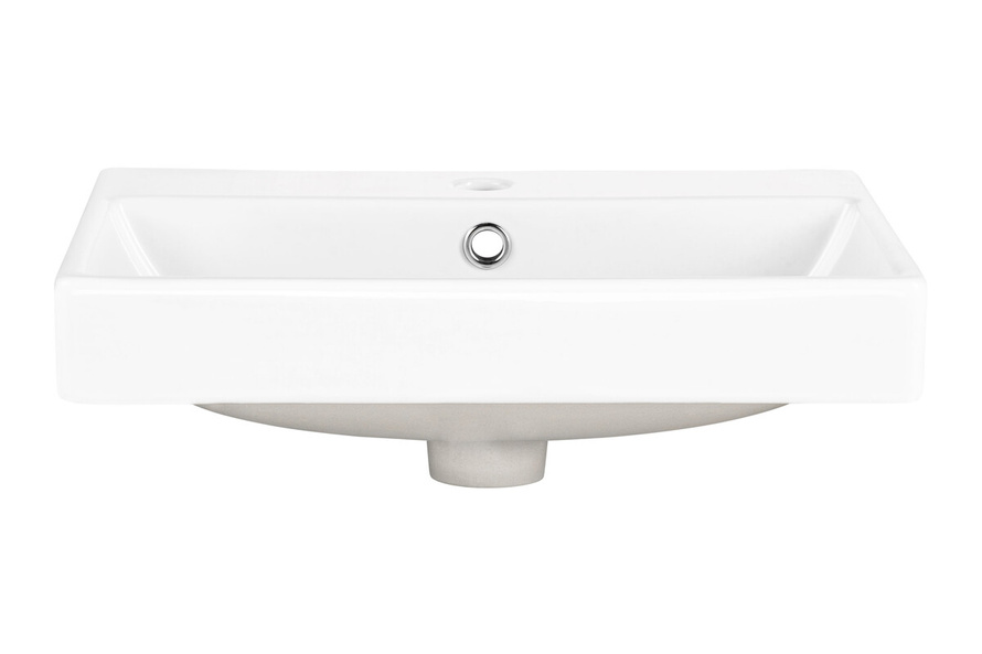Umywalka Meblowa Ceramiczna 60 cm UN-RITA-GW-60 Biały Połysk