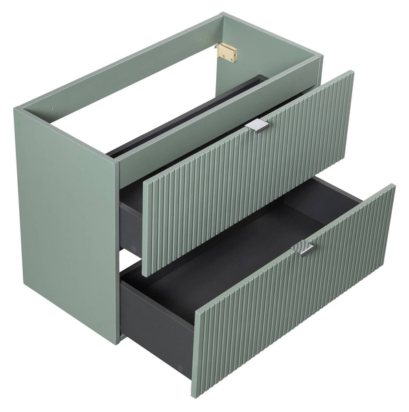 Szafka Pod Umywalkę z Blatem Line Reed Green 80 cm