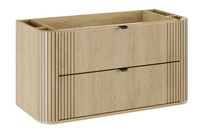 Zestaw Szafka Pod Umywalkę z Blatem 100 cm Ovalia Cremona