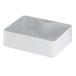 Umywalka Ceramiczna Nablatowa Lars 48 cm Biały Połysk