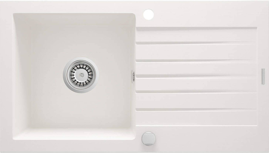 Zlewozmywak granitowy 1-komorowy z ociekaczem Zorba