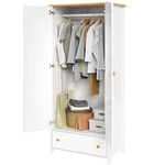 STORY SO-01 - Szafa 2-drzwiowa Biała/Dąb Nash