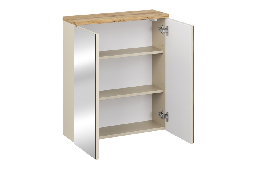 Zestaw Mebli Łazienkowych 60 cm z Umywalką Nablatową Bali Cashmere