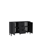 MALUMI-1 - Komoda 2D3S Czarny Painflow