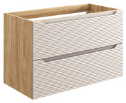 Szafka Pod Umywalkę 90 cm 2S OCEAN BEIGE