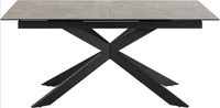 Actona  Stół Rozkładany Irwine Czarny 168-210