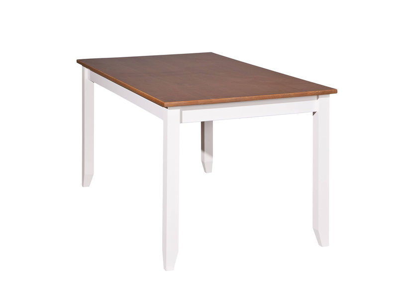 Stół jadalniany WESTERLAND 1 drewniany biały