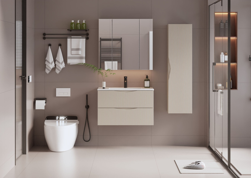 CLEO-03 - Słupek Wysoki 1-drzwiowy Piasek Pustyni