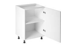 Szafka Kuchenna Dolna 1-drzwiowa D60-P/L Linea White Biały Mat