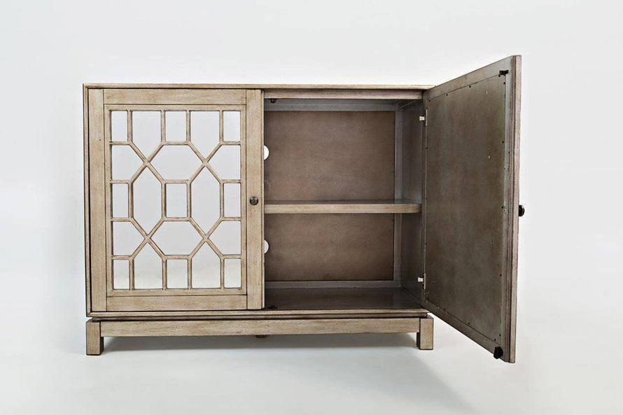 AV1550-50 Komoda lustrzana 2D Avola Silver Gold