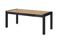 Aktiv Stół Rozkładany Dąb Taurus / Czarne Nogi