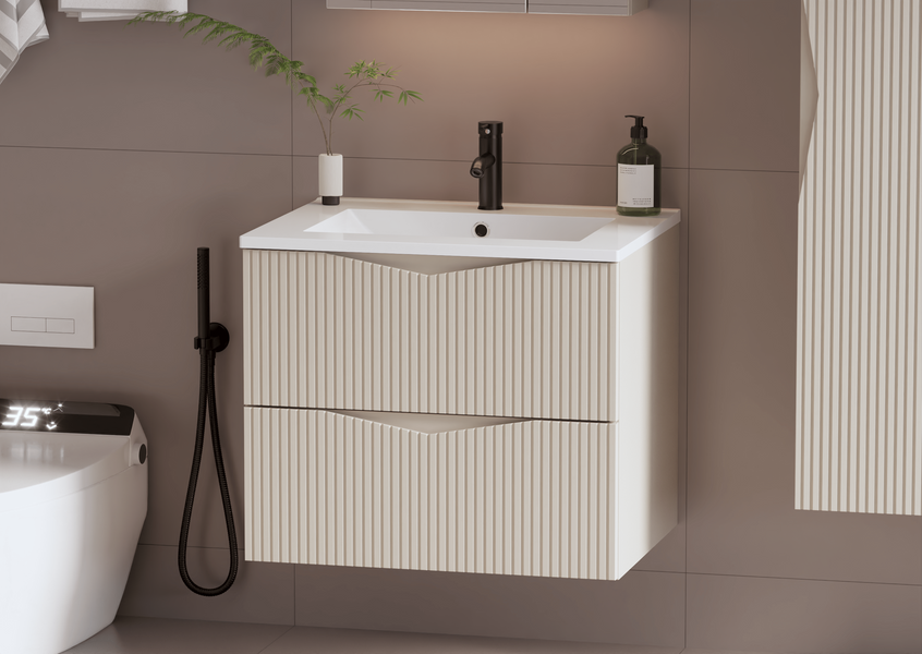 CLEO-02 - Szafka pod Umywalkę 2S 60 cm Piasek Pustyni