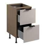 Szafka Kuchenna Dolna 2S Sorento D45S2 AX Baltic Storm Beżowy Mat