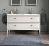 Oristo Szafka z umywalką MONTEBIANCO 120 cm biała +umywalka + nogi