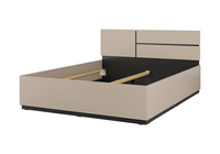 Cross S - Łóżko 160 cm Congo Czarny Onyks Mat