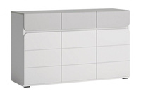Flexi FLXK01 - Komoda 3D3S Biała/Szara