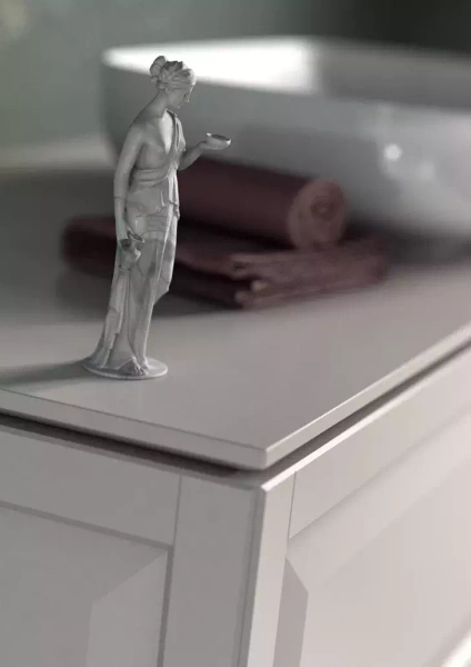 Oristo Szafka pod umywalkę MONTEBIANCO 80 cm biała