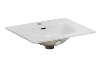 SKY 60 - Umywalka meblowa 61cm ceramiczna