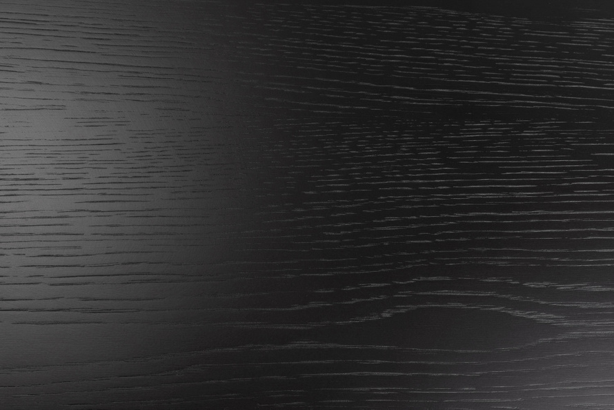 Actona Krzesło Roxby Dąb Czarny Kauczuk Czarne