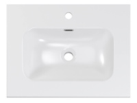 Umywalka Meblowa Ceramiczna 60 cm FLY E-8073-60 Biały Połysk