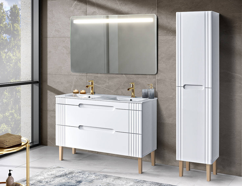 Słupek wysoki FIJI WHITE