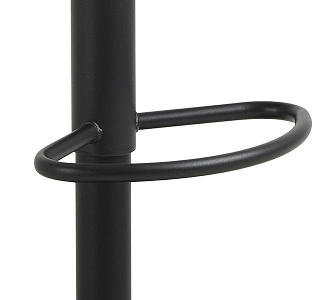 Actona Hoker Obrotowy Owen Czarny mat