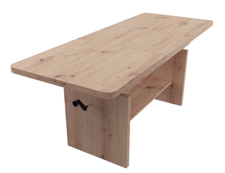 JANEK - Ławostół Ława Rozkładana Stolik Kawowy Dąb Artisan