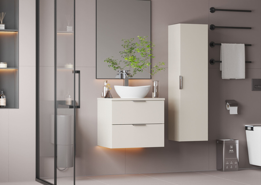 PILE-03 - Słupek Wysoki 1-drzwiowy Kaszmir