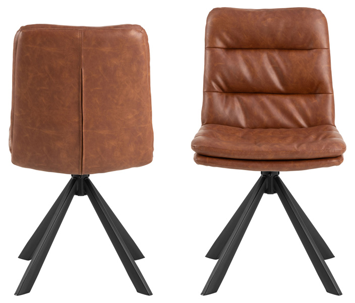 Actona Krzesło Do Jadalni Dean Brązowy