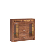 INDIANAPOLIS-8 - Witryna z Barkiem 3D3S Jesion Jasny