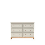WINDSOR-3 - Komoda 6 Szuflad Cashmere