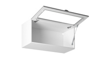 Szafka Kuchenna Górna Witryna 1-drzwiowa G80KS Linea Grey Szary Mat