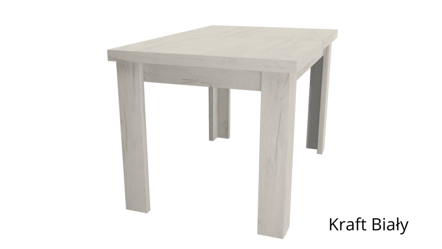 Mały Stół Rozkładany Do Jadalni Kraft Biały