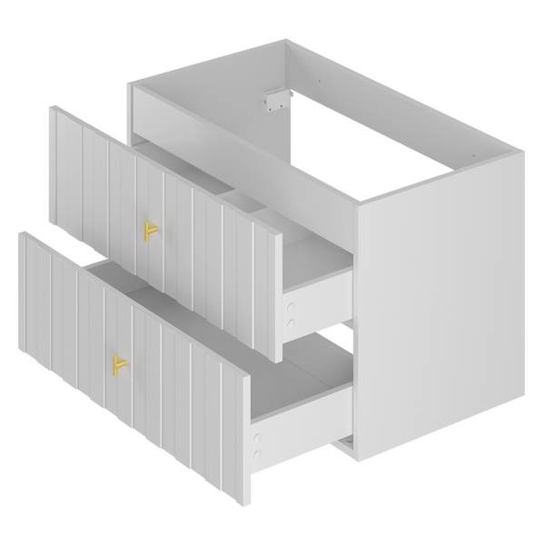 ELEGANTE-06 - Szafka pod Umywalkę 2S 80 cm Biały Mat