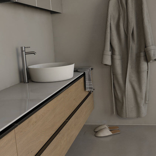 Oristo Szafka pod Umywalkę ETNA UNI 120 cm Jasne Drewno