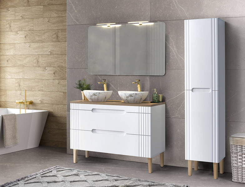 Blat Łazienkowy 120 cm Oak Coast Evoke