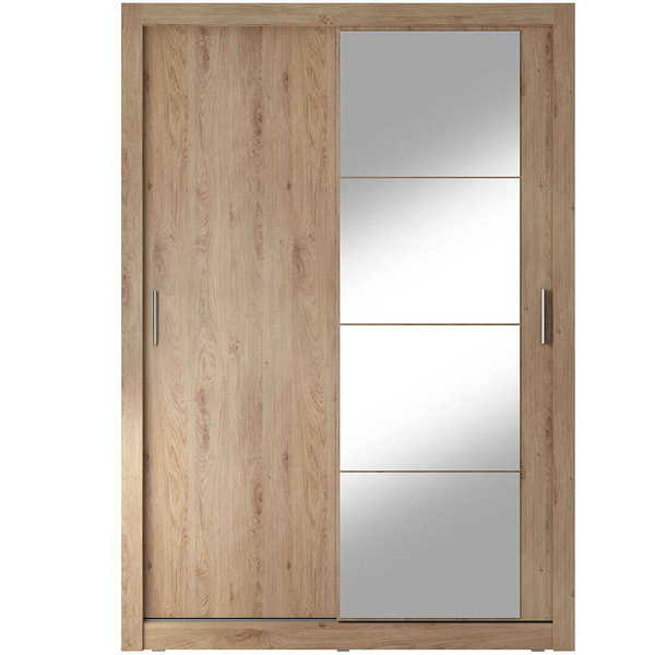 ARTI AR-04 - Szafa Przesuwna 2-drzwiowa 150 cm Dąb Shetland