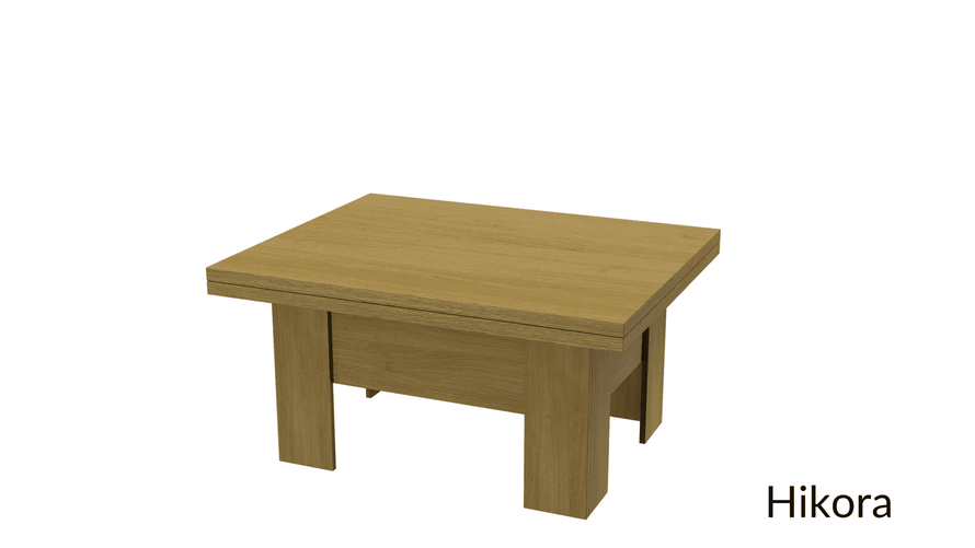 ERYK - Ławostół Ława Rozkładana Stolik Kawowy Hikora