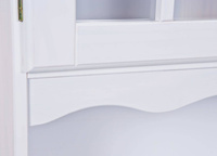 Kredens SIENA drewniany biały