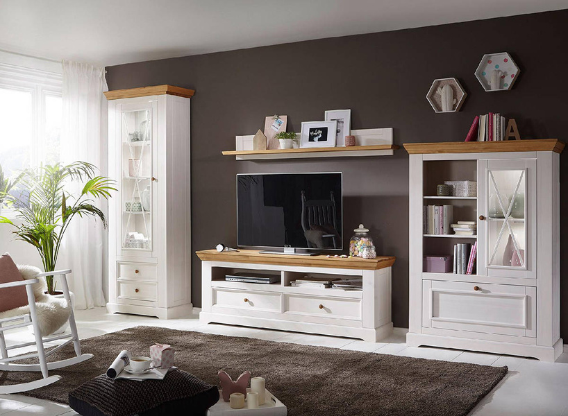 Biała komoda RTV Marone_01