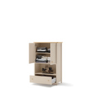 STORY SO-11 - Komoda 2D1S Beż Piaskowy Dąb Vincenza Bielona