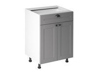 Szafka Kuchenna Dolna 2D1S D60S1 Linea Grey Szary Mat