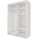 IDEA ID-17 - Szafa Przesuwna 2-drzwiowa Biała